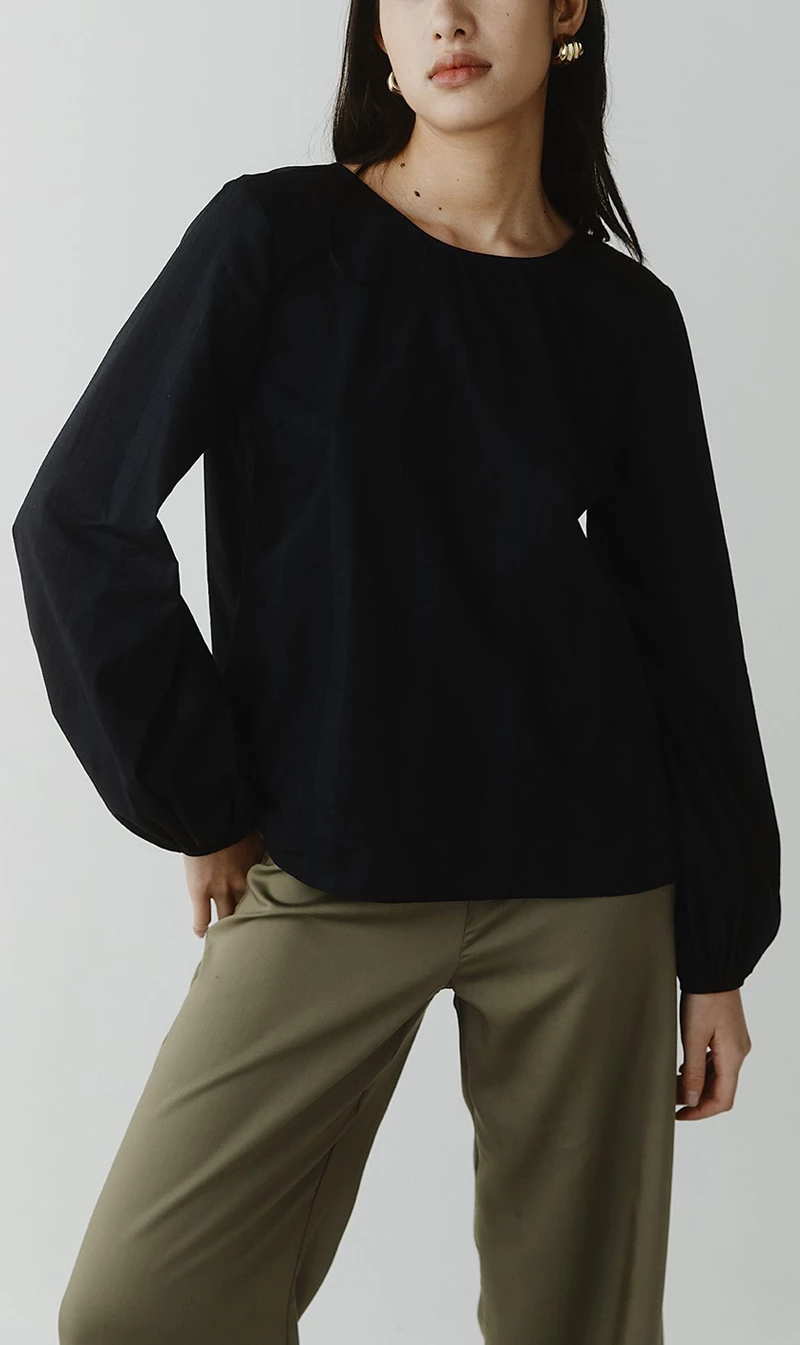 Marle | Everly Top - Black 1 Marle | Everly Top - Black