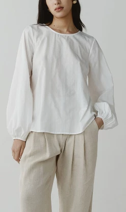 Marle | Everly Top - Rice