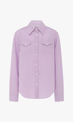 Anna Quan | Lucille Shirt - Lavender