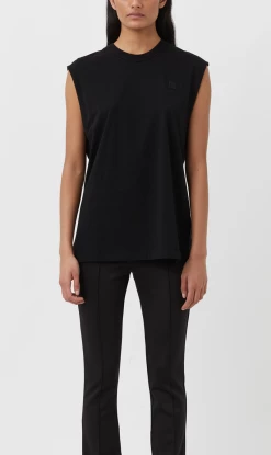 CAMILLA AND MARC | Harrison Patch Tank - Black