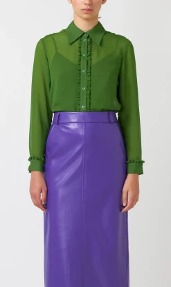 Kate Sylvester | Valetta Shirt - Grass