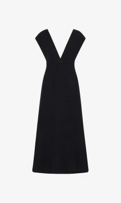 St Agni | Origami Dress - Black