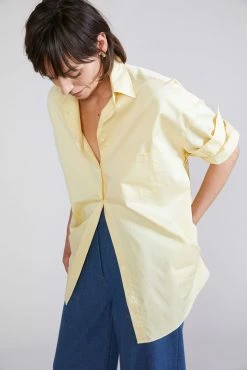 Laing | Oversized Cotton Shirt - Butter -Acler Shop OversizedShirt Butter HabenJean 964 1728x eb7ebd45 0a8b 49ac bb58 ac52e07ccd48 scaled