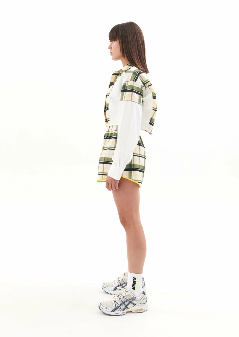 P.E Nation | Dedication Shirt - Check Print 5 P.E Nation | Dedication Shirt - Check Print - Image 5