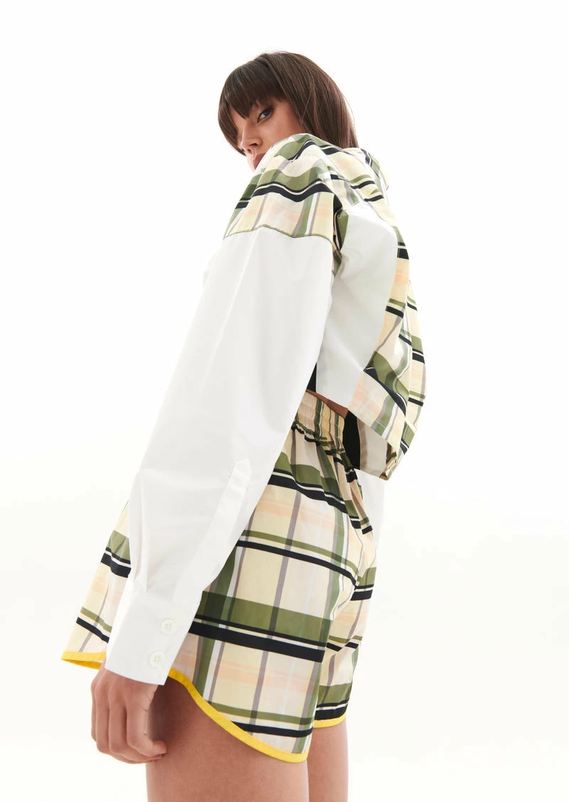 P.E Nation | Dedication Shirt - Check Print 9 P.E Nation | Dedication Shirt - Check Print - Image 9