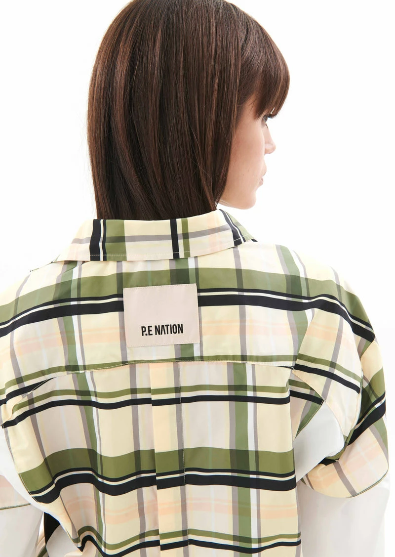 P.E Nation | Dedication Shirt - Check Print 10 P.E Nation | Dedication Shirt - Check Print - Image 10