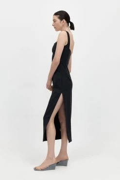 ST AGNI St. Agni | Pinstripe Midi Dress - Black 8 ST AGNI St. Agni | Pinstripe Midi Dress - Black -Acler Shop Pinstripe Midi Dress 2 1000x b751bc9c c358 4fae a52d 25142e6f8e86