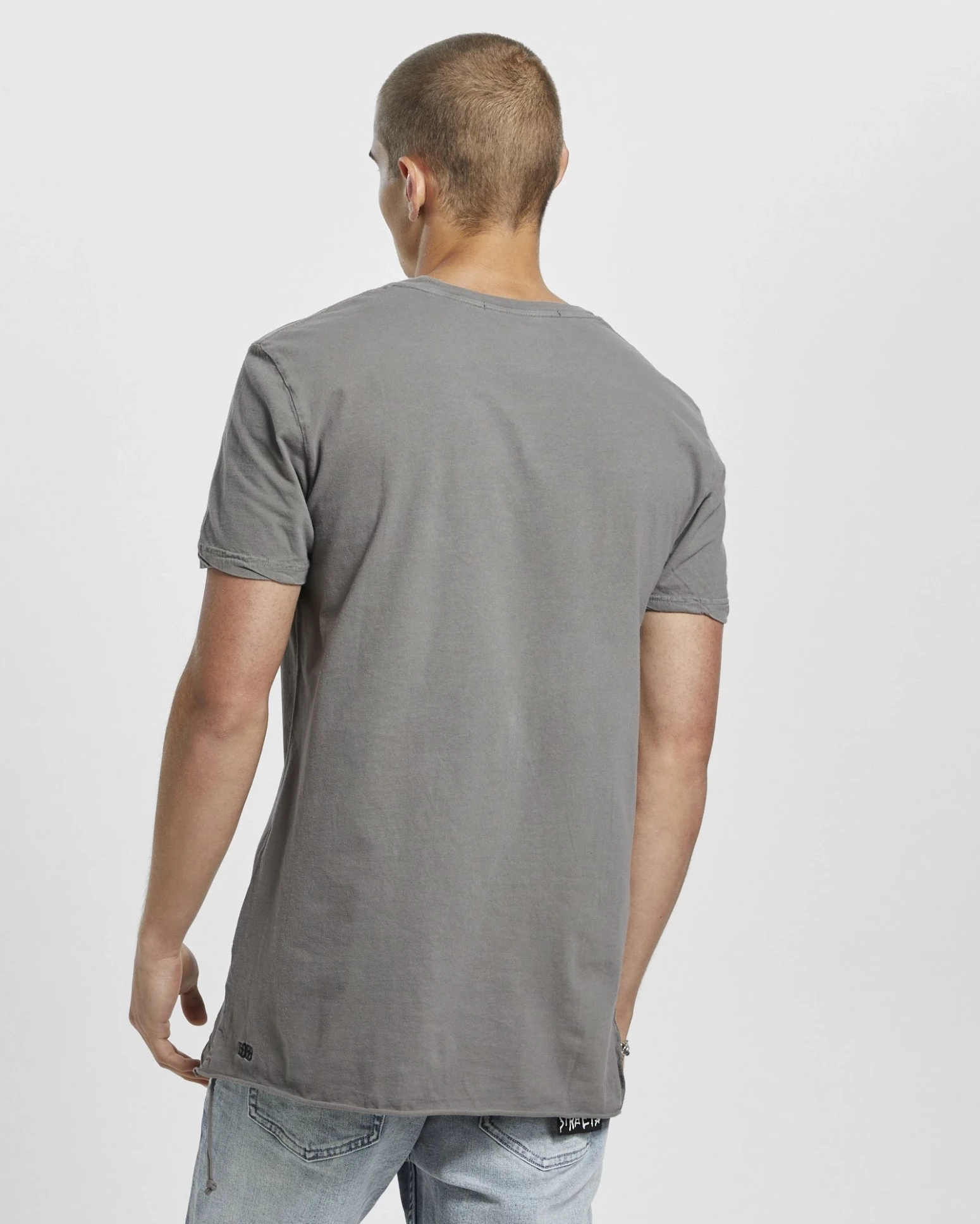 Ksubi Mens | Seeing Lines Ss Tee - Vintage Grey 3 Ksubi Mens | Seeing Lines Ss Tee - Vintage Grey - Image 3