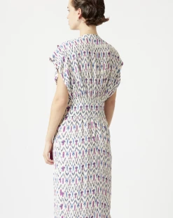 Isabel Marant | Almeya Dress - Ecru -Acler Shop ScreenShot2022 02 01at12.49.44PM