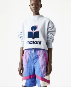 Isabel Marant | Moby Sweatshirt - Light Blue -Acler Shop ScreenShot2022 03 16at12.58.14PM