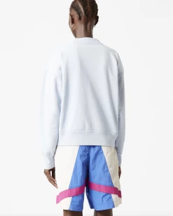 Isabel Marant | Moby Sweatshirt - Light Blue -Acler Shop ScreenShot2022 03 16at12.58.23PM
