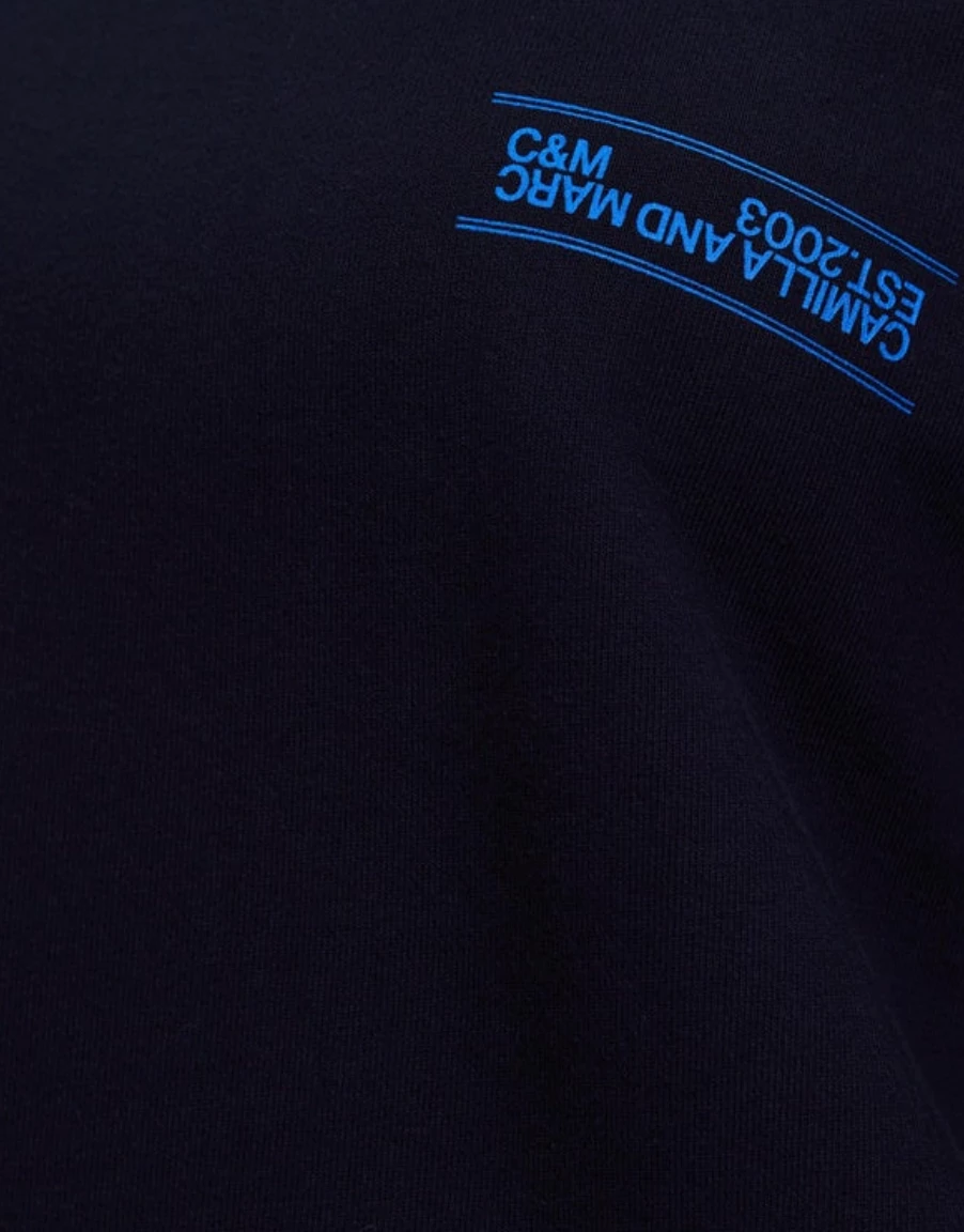 Camilla And Marc Camilla & Marc | Acura Sweater - French Navy 4 Camilla And Marc Camilla & Marc | Acura Sweater - French Navy - Image 4