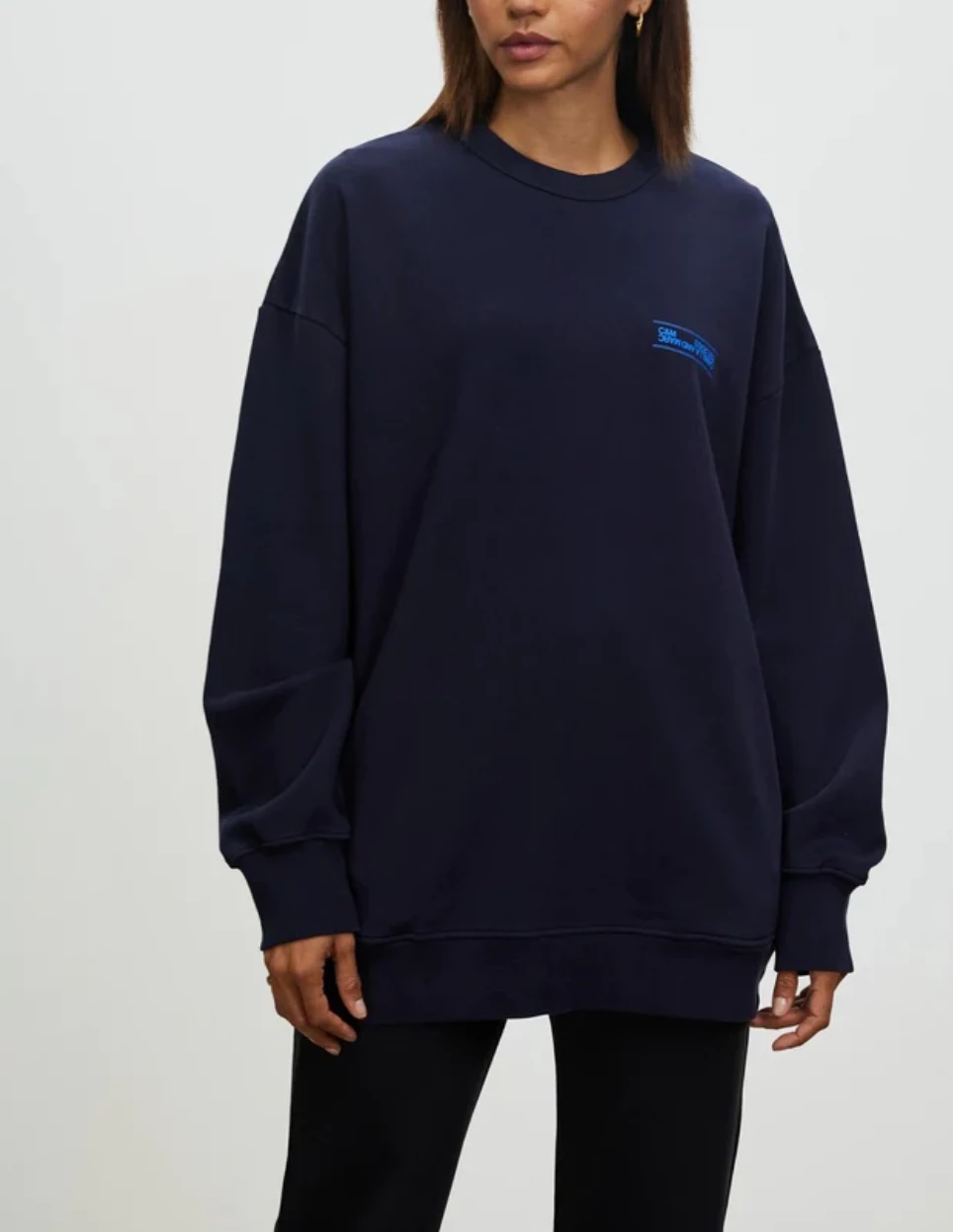 Camilla And Marc Camilla & Marc | Acura Sweater - French Navy 3 Camilla And Marc Camilla & Marc | Acura Sweater - French Navy - Image 3