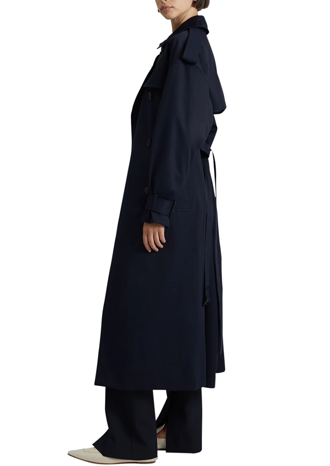 Camilla And Marc Camilla & Marc | Evans Trench - Denim 2 Camilla And Marc Camilla & Marc | Evans Trench - Denim - Image 2