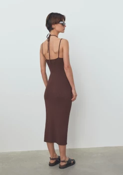 Viktoria & Woods | Reynolds Dress - Cacao -Acler Shop ScreenShot2022 11 21at5.16.57PM