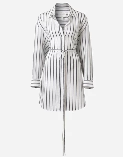 Viktoria & Woods | Platinum Shirt Dress - Sebastian Stripe