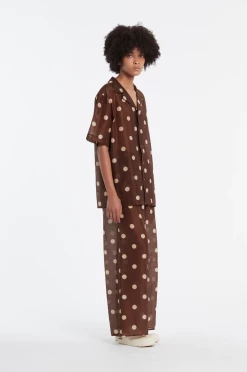 SIR THE LABEL | Vivi Short Sleeve Shirt - Marlon Polka Dot -Acler Shop Screenshot2023 01 05at10.40.52AM