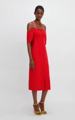 Victoria Beckham | Off-Shoulder Bandeau Dress - Black -Acler Shop Screenshot2023 01 05at9.19.09AM