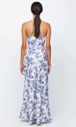Bec + Bridge | Audette Strapless Maxi - Porcelain Floral 13 Bec + Bridge | Audette Strapless Maxi - Porcelain Floral -Acler Shop Screenshot2023 02 04at6.59.50AM
