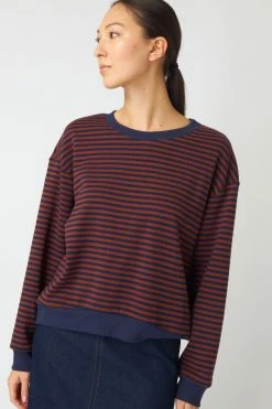 Kate Sylvester | Striped Sweatshirt - Tobacco 6 Kate Sylvester | Striped Sweatshirt - Tobacco -Acler Shop Stripey Sweatshirt Tobacco 6053 1440x 0c3764b8 5e8c 419b bcac d20dcb3da678