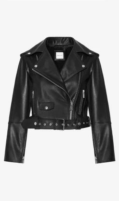 Anine Bing | Remy Leather Jacket - Black