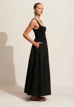 Matteau | Knit And Cotton Dress - Black 7 Matteau | Knit And Cotton Dress - Black -Acler Shop The Knit Cotton Dress Black 2 5000x 4aaedcb4 f8ee 4708 9cdc f19f53ce6c87