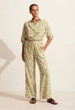 Matteau | Long Sleeve Silk Shirt - Sage Palmas 9 Matteau | Long Sleeve Silk Shirt - Sage Palmas -Acler Shop The Long Sleeve Silk Shirt Drawstring Trouser Sage Palmas 5 1440x c9e2da3e 4753 4302 a03c b5eddfd12beb