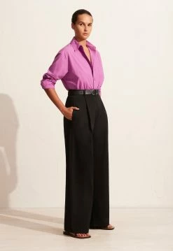 Matteau | Relaxed Shirt - Orchid -Acler Shop The Relaxed Shirt Summer Chino Violet 2 1440x c5aa55b2 c89c 4373 91ad b89a9d1fae45