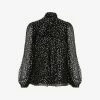 Zimmermann | Tie Neck Blouse - Black