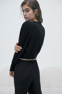 Silk Laundry | Cropped Cardigan - Black 5 Silk Laundry | Cropped Cardigan - Black -Acler Shop Uniform22 029 1200x b129d788 2887 4504 80d8 d609a3e46ac0