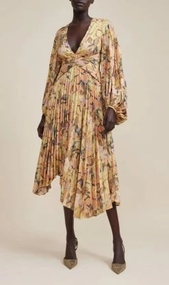Front Page 22 ACLER | Kaleidoscope Floral Palms Dress - Floral