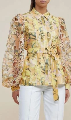 Front Page 20 ACLER | Kaleidoscope Floral Gould Blouse - Floral