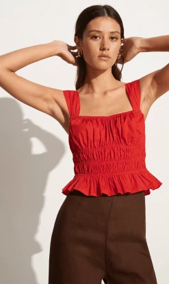 Faithfull The Brand | Tamerici Top - Cherry Tomato -Acler Shop Untitleddesign 2023 02 22T092202.945