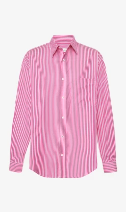 Matteau | Classic Stripe Shirt - Sherbet
