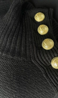 Paco Rabanne | Pull Col Roule - Black 5 Paco Rabanne | Pull Col Roule - Black -Acler Shop WebDisplay 7