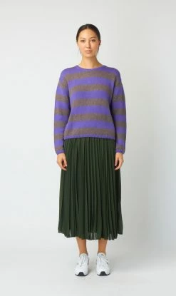 Kate Sylvester | Woolly Stripe Jumper - Violet