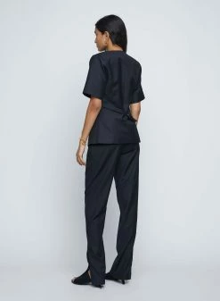 Anna Quan | Kathleen Top - Black 6 Anna Quan | Kathleen Top - Black -Acler Shop anna quan kathleen top black ravi pants black 3