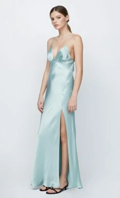 Bec + Bridge | Ren Split Maxi Dress - Seafoam Green -Acler Shop bec bridge ren split maxi dress seaform green blue formal 3 1920x 0e5c2478 e71a 445e ba73 f49fa7d82d12