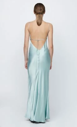 Bec + Bridge | Ren Split Maxi Dress - Seafoam Green -Acler Shop bec bridge ren split maxi dress seaform green blue formal 5 1920x 1a678456 635f 47cf b05c 377175732ca6