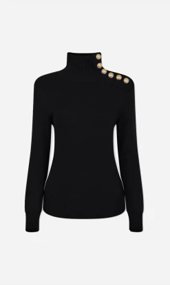 Paco Rabanne | Pull Col Roule - Black