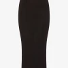 ST AGNI St. Agni | Low Waist Knit Skirt - Black