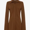 Camilla And Marc | Lumi Long Sleeve Shirt - Walnut