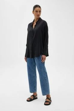 Assembly Label | Ena Silk Shirt - Black 6 Assembly Label | Ena Silk Shirt - Black -Acler Shop d141a74fd84349fe86ea11cef829234b 1120x 4dbed9e7 3458 4c27 bb79 6e51f81ede97