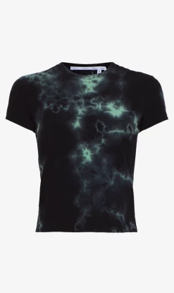 Proenza Schouler White Label | Tie Dye T.Shirt - Black/Jade