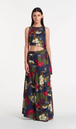 SIR The Label | Francesca Asymmetrical Cut Out Dress - Garcia Floral