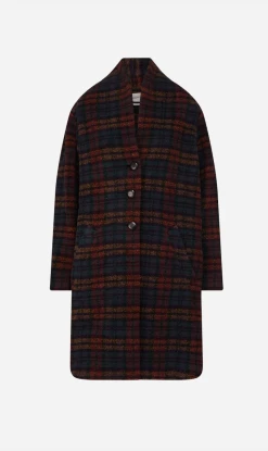 Isabel Marant | Gabriel Coat - Multicolor Black