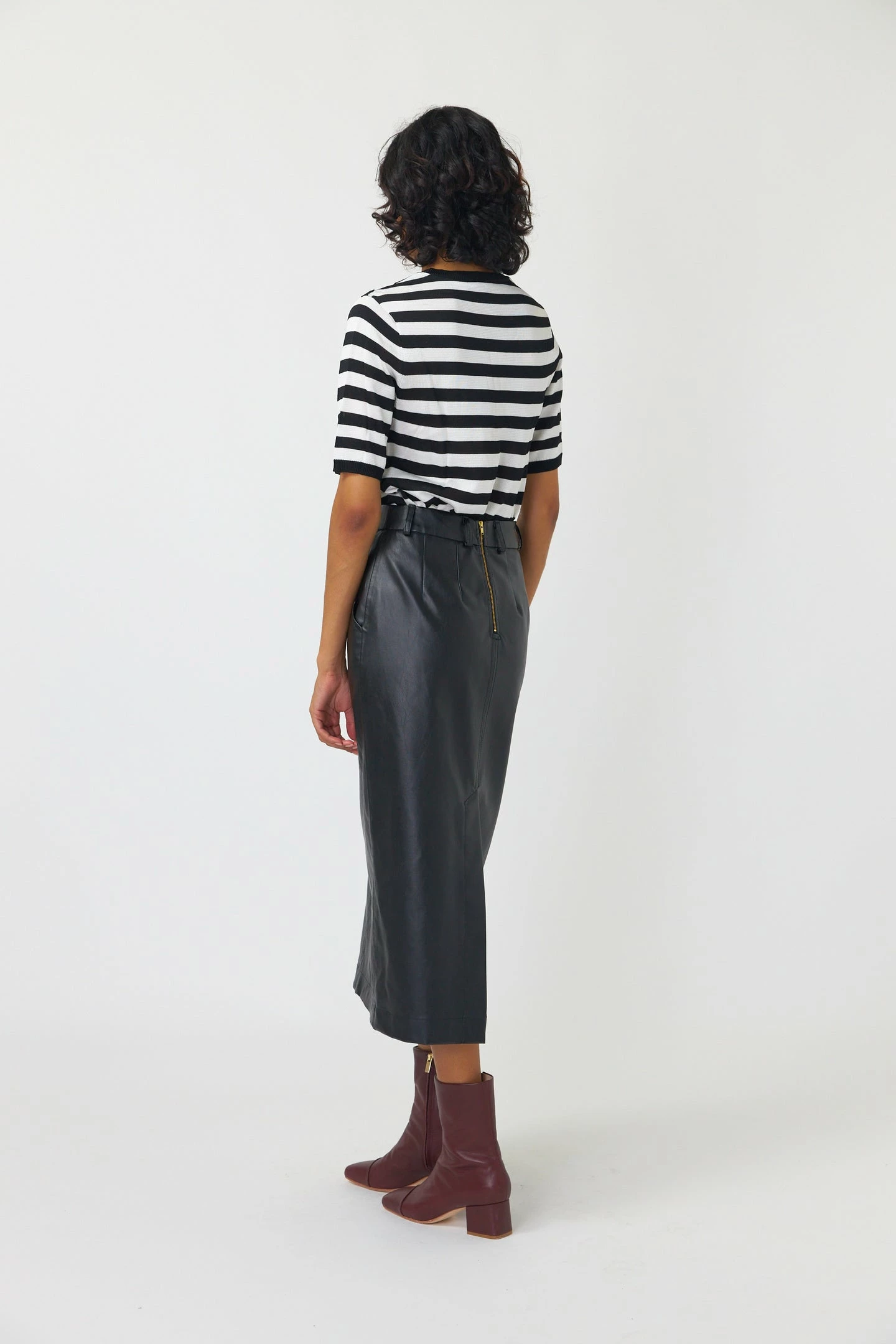 Kate Sylvester | Kate Top - Black Stripe 3 Kate Sylvester | Kate Top - Black Stripe - Image 3