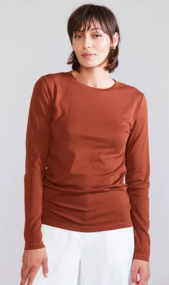 Laing | Long Sleeve T-Shirt - Rust