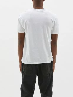 Bassike Mens | Slim Fit T.Shirt - White -Acler Shop mensslimfitt.shirt white back 2000x 1f936dc5 a03f 4b57 bbdf 50f5b1fa0eda