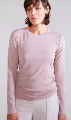 Laing | Long Sleeve T-Shirt - Misty Rose
